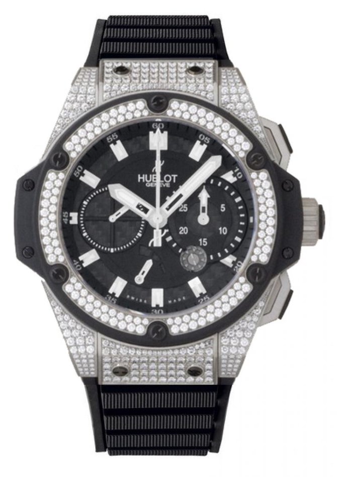 swiss Hublot King Power 48 mm Zirconium Pave 709.ZX.1770.RX.1704 watches for men